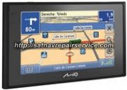 Mio Moov500 Sat nav-reparationer